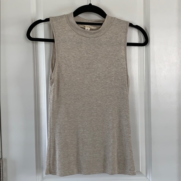 miami Tops - Beige Tank Top